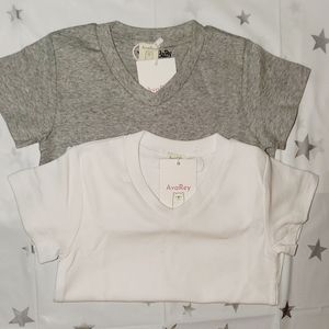 Boy's Cotton V Neck Shirts 4T